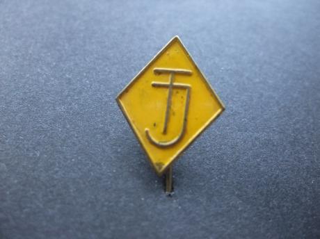 FJ onbekend geel logo